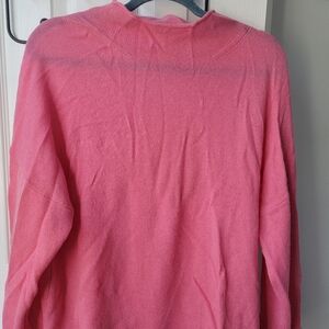 J. Crew Vibrant Pink Cashmere Sweater